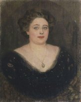 Ritratto Di M Velichkina Nee baronessa Von Klodt Yurgensburg 191