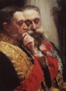 Portrait der Mitglieder des Ivan Logginovich Goremykin Staatsrat