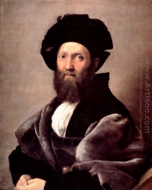 Porträtt av Baldassare Castiglione 1414-1415