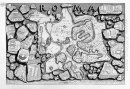 Den romerska forn T 1 Plate Ii Karta i antikens Rom och Forma