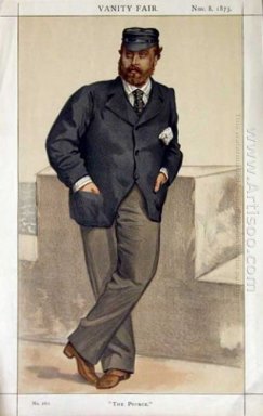 Caricatura Di Edward Prince Of Wales