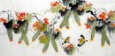 Loofah-Birds - Peinture chinoise