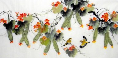 Bucha-Birds - Pintura Chinesa