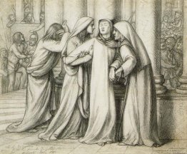 A Virgem Maria que está sendo consolada 1852