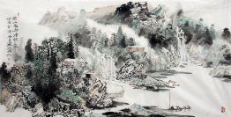 Sebuah Rumah - Lukisan Cina