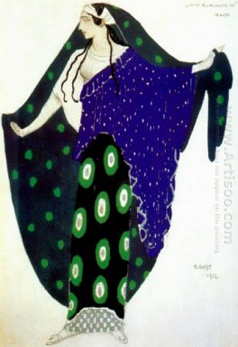 Helene De Sparte Ida Rubinstein In Act Iv 1912