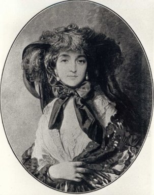 Portrait Of Katarzyna Potocka N E Branicka Wife Of Adam Potocki