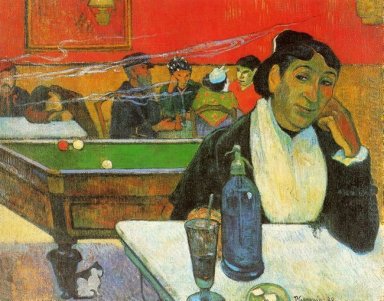 Malam Cafe Di Arles Madame Ginoux 1888