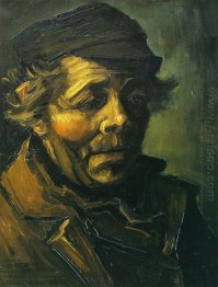 Head Of A Peasant Study For The Potato Eaters 1885