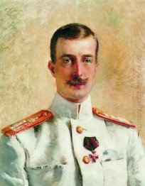 Stående av Cyril Vladimirovitj Grand Duke Of Ryssland