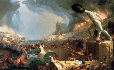 Le cours de l\'empire Destruction 1836