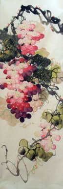 Uvas - Pintura china
