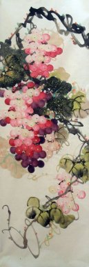 Uvas - Pintura Chinesa