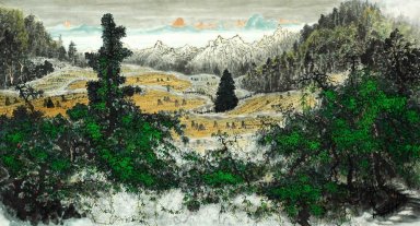Trees - Chinese Painting