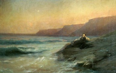 Pushkin en la costa del Mar Negro 1887