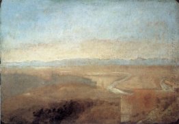 Hill Town On The Edge Of The Campagna