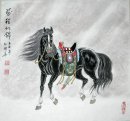 Kuda - Lukisan Cina