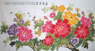 Peony - Pittura cinese