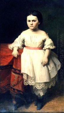 Het portret van Nikolai Petrovitsch Semjonovs \'dochter