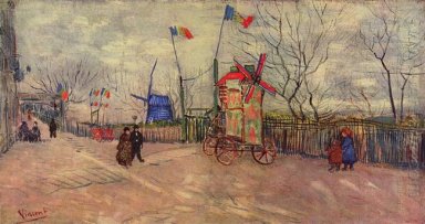 Les allotissements à Montmartre 1887