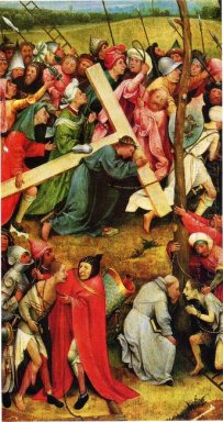 Cristo carregando a cruz 1490