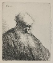 Um velho com uma barba 1630