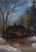 paysage de printemps avec cottage 1890