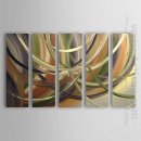 Dipinti a mano olio pittura astratta - set di 5
