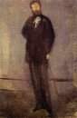 Etude pour le portrait de F R Leyland 1873