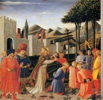 The Story Of St Nicholas Pembebasan Of Three Innocents 1448