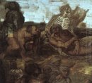 Yttersta domen (detalj av uppståndelsen of the Dead) 1536-1541