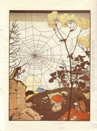 Illustration Fairy Tales Teremok Mizgir 1910 5