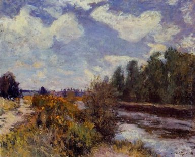 De seine bij bougival 1876