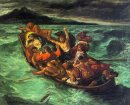Cristo en el lago de Gennezaret 1854