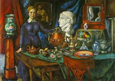 Still Life with Female Figure
