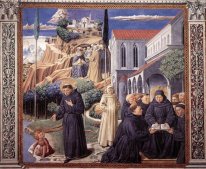 A parábola do Santíssima Trindade ea visita aos monges de Mo