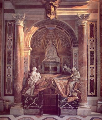 Tombeau du Pape Alexandre VII 1678