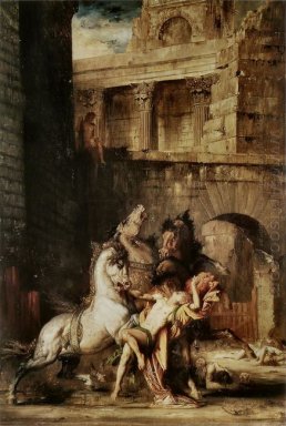 Diomedes Being Eaten By His Horses 1865