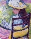 Portret van Jeanne Pissarro 1895