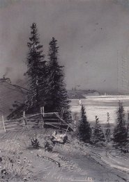 descent to the river 1868