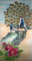 Peacock - Peinture chinoise