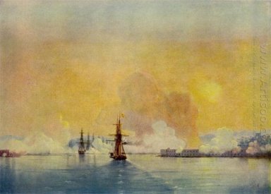 Arrivée dans la baie de Sébastopol 1852