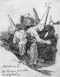 Semana Santa em Espanha em tempos passados ​​1824