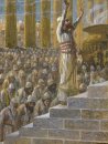 Solomon inviger templet i Jerusalem