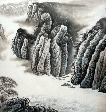 Grand Canyon - Peinture chinoise