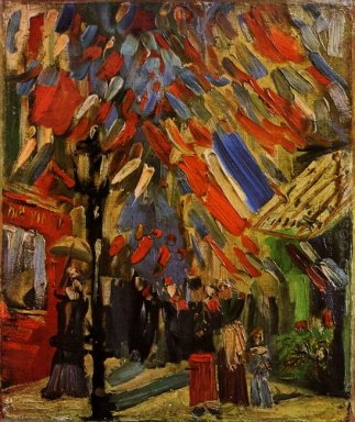 Den fjortonde juli firande i Paris 1886