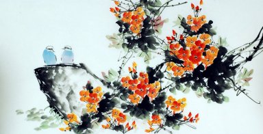 Birds & Flowers - Chinesische Malerei