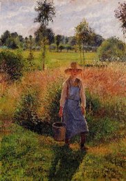 o jardineiro sol da tarde eragny 1899