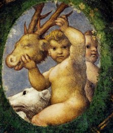 Putto med jakt Trophy 1519