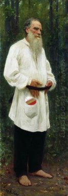 Leo Tolstoy Barefoot 1901